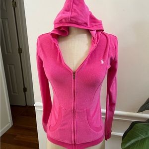 Ralph Lauren Women's hoodie zipper jacket sz XS